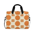 thumbnail image 1 of FORMRS 16" Laptop Bag Carrying Sleeve Case with Handle Travel Shoulder Briefcase, Orange Geometric Pattern, 1 of 8
