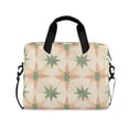 thumbnail image 1 of FORMRS 16" Laptop Bag Carrying Sleeve Case with Handle Travel Shoulder Briefcase, Pastel Beige Geometric, 1 of 8