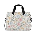 thumbnail image 1 of FORMRS 16" Laptop Bag Carrying Sleeve Case with Handle Travel Shoulder Briefcase, Pastel Floral Pattern, 1 of 8