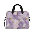 thumbnail image 1 of FORMRS 16" Laptop Bag Carrying Sleeve Case with Handle Travel Shoulder Briefcase, Pastel Purple Marble Pattern, 1 of 8