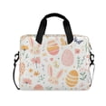 thumbnail image 1 of FORMRS 16" Laptop Bag Carrying Sleeve Case with Handle Travel Shoulder Briefcase, Pink Easter Eggs, 1 of 8