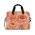thumbnail image 1 of FORMRS 16" Laptop Bag Carrying Sleeve Case with Handle Travel Shoulder Briefcase, Pink Flowers, 1 of 8