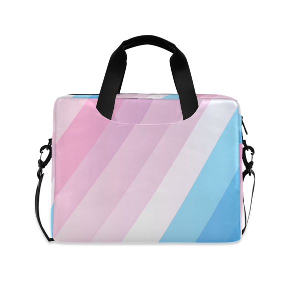 FORMRS 16" Laptop Bag Carrying Sleeve Case with Handle Travel Shoulder Briefcase, Pink Gradient