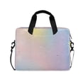 thumbnail image 1 of FORMRS 16" Laptop Bag Carrying Sleeve Case with Handle Travel Shoulder Briefcase, Pink Wavy Striped, 1 of 8