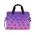 thumbnail image 1 of FORMRS 16" Laptop Bag Carrying Sleeve Case with Handle Travel Shoulder Briefcase, Pixel Love, 1 of 8