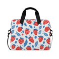thumbnail image 1 of FORMRS 16" Laptop Bag Carrying Sleeve Case with Handle Travel Shoulder Briefcase, Playful Strawberries, 1 of 8