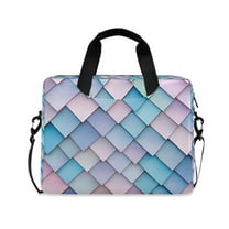 FORMRS 16" Laptop Sleeve Bag Carrying Case with Handle Travel Shoulder Briefcase, Purple Art Pattern