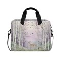 thumbnail image 1 of FORMRS 16" Laptop Bag Carrying Sleeve Case with Handle Travel Shoulder Briefcase, Purple Deer, 1 of 8