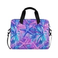 thumbnail image 1 of FORMRS 16" Laptop Bag Carrying Sleeve Case with Handle Travel Shoulder Briefcase, Purple Starfish Pattern, 1 of 8