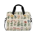 thumbnail image 1 of FORMRS 16" Laptop Bag Carrying Sleeve Case with Handle Travel Shoulder Briefcase, Red Floral, 1 of 8
