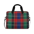 thumbnail image 1 of FORMRS 16" Laptop Bag Carrying Sleeve Case with Handle Travel Shoulder Briefcase, Red Green Pattern, 1 of 8