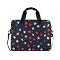 thumbnail image 1 of FORMRS 16" Laptop Sleeve Bag Carrying Case with Handle Travel Shoulder Briefcase, Red Starry Pattern, 1 of 8