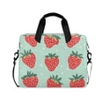 thumbnail image 1 of FORMRS 16" Laptop Bag Carrying Sleeve Case with Handle Travel Shoulder Briefcase, Red Strawberry, 1 of 8