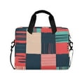 thumbnail image 1 of FORMRS 16" Laptop Sleeve Bag Carrying Case with Handle Travel Shoulder Briefcase, Red Teal Plaid, 1 of 8