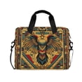 thumbnail image 1 of FORMRS 16" Laptop Bag Carrying Sleeve Case with Handle Travel Shoulder Briefcase, Retro Abstract Eagle, 1 of 8