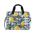 thumbnail image 1 of FORMRS 16" Laptop Bag Carrying Sleeve Case with Handle Travel Shoulder Briefcase, Retro Beige Lemon, 1 of 8