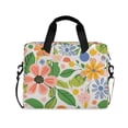 thumbnail image 1 of FORMRS 16" Laptop Bag Carrying Sleeve Case with Handle Travel Shoulder Briefcase, Retro Pink Floral, 1 of 8