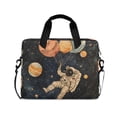 thumbnail image 1 of FORMRS 16" Laptop Bag Carrying Sleeve Case with Handle Travel Shoulder Briefcase, Retro Watercolor Planet, 1 of 8