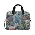 thumbnail image 1 of FORMRS 16" Laptop Bag Carrying Sleeve Case with Handle Travel Shoulder Briefcase, Sea Plants Pattern, 1 of 8