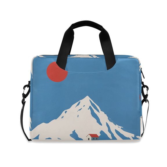FORMRS 16" Laptop Sleeve Bag Carrying Case with Handle Travel Shoulder Briefcase, Snow Mountain