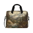 thumbnail image 1 of FORMRS 16" Laptop Bag Carrying Sleeve Case with Handle Travel Shoulder Briefcase, Snow Mountains, 1 of 8