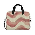 thumbnail image 1 of FORMRS 16" Laptop Bag Carrying Sleeve Case with Handle Travel Shoulder Briefcase, Soft Pink Pattern, 1 of 8