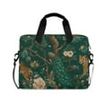 thumbnail image 1 of FORMRS 16" Laptop Sleeve Bag Carrying Case with Handle Travel Shoulder Briefcase, Tiger and Peacock Pattern, 1 of 8