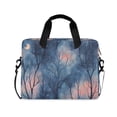 thumbnail image 1 of FORMRS 16" Laptop Bag Carrying Sleeve Case with Handle Travel Shoulder Briefcase, Trees in The Night, 1 of 8