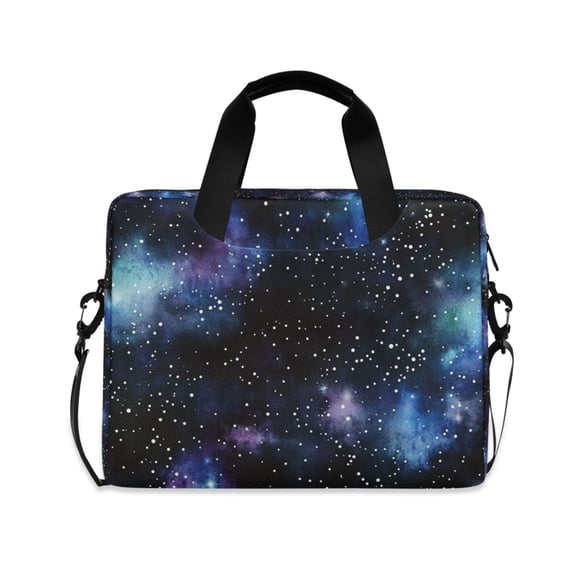 FORMRS 16" Laptop Sleeve Bag Carrying Case with Handle Travel Shoulder Briefcase, Watercolor Galaxy