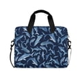 thumbnail image 1 of FORMRS 16" Laptop Bag Carrying Sleeve Case with Handle Travel Shoulder Briefcase, Watercolor Shark Pattern, 1 of 8