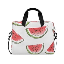 FORMRS 16" Laptop Sleeve Bag Carrying Case with Handle Travel Shoulder Briefcase, Watermelon Pattern