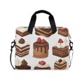 thumbnail image 1 of FORMRS 16" Laptop Bag Carrying Sleeve Case with Handle Travel Shoulder Briefcase, White Sweet Cakes, 1 of 8