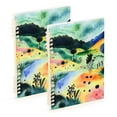 thumbnail image 1 of FORMRS 1-Subject Spiral Notebook 8" x 5" College Ruled 60 Refillable Sheet, 2 Pack, Art Field, 1 of 7