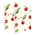 thumbnail image 1 of FORMRS 1-Subject Spiral Notebook 8" x 5" College Ruled 60 Refillable Sheet A5 Hard Cover, 2 Pack, Beige Cherry, 1 of 7