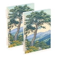 thumbnail image 1 of FORMRS 1-Subject Spiral Notebook 8" x 5" College Ruled 60 Refillable Sheet A5 Hard Cover, 2 Pack, Beige Mountain, 1 of 7