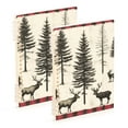 thumbnail image 1 of FORMRS 1-Subject Spiral Notebook 8" x 5" College Ruled 60 Refillable Sheet A5 Hard Cover, 2 Pack, Black Deer, 1 of 7