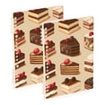 thumbnail image 1 of FORMRS 1-Subject Spiral Notebook 8" x 5" College Ruled 60 Refillable Sheet A5 Hard Cover, 2 Pack, Brown Cakes, 1 of 7