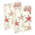 thumbnail image 1 of FORMRS 1-Subject Spiral Notebook 8" x 5" College Ruled 60 Refillable Sheet, 2 Pack, Brown Starfish, 1 of 7