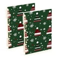 thumbnail image 1 of FORMRS 1-Subject Spiral Notebook 8" x 5" College Ruled 60 Refillable Sheet, 2 Pack, Christmas Hats, 1 of 7