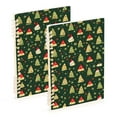 thumbnail image 1 of FORMRS 1-Subject Spiral Notebook 8" x 5" College Ruled 60 Refillable Sheet, 2 Pack, Christmas Tree, 1 of 7