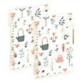 thumbnail image 1 of FORMRS 1-Subject Spiral Notebook 8" x 5" College Ruled 60 Refillable Sheet, 2 Pack, Garden Pattern, 1 of 7