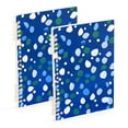 thumbnail image 1 of FORMRS 1-Subject Spiral Notebook 8" x 5" College Ruled 60 Refillable Sheet A5 Hard Cover, 2 Pack, Green Dots, 1 of 7