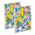 thumbnail image 1 of FORMRS 1-Subject Spiral Notebook 8" x 5" College Ruled 60 Refillable Sheet A5 Hard Cover, 2 Pack, Green Mountains, 1 of 7