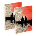 thumbnail image 1 of FORMRS 1-Subject Spiral Notebook 8" x 5" College Ruled 60 Refillable Sheet, 2 Pack, Illusionary Boat, 1 of 7
