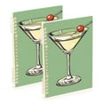 thumbnail image 1 of FORMRS 1-Subject Spiral Notebook 8" x 5" College Ruled 60 Refillable Sheet A5 Hard Cover, 2 Pack, Lemon Juice, 1 of 7