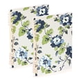 thumbnail image 1 of FORMRS 1-Subject Spiral Notebook 8" x 5" College Ruled 60 Refillable Sheet A5 Hard Cover, 2 Pack, Light Floral Pattern, 1 of 7