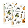 thumbnail image 1 of FORMRS 1-Subject Spiral Notebook 8" x 5" College Ruled 60 Refillable Sheet A5 Hard Cover, 2 Pack, Magical Halloween, 1 of 7
