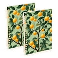 thumbnail image 1 of FORMRS 1-Subject Spiral Notebook 8" x 5" College Ruled 60 Refillable Sheet, 2 Pack, Orange Tree, 1 of 7