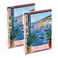 thumbnail image 1 of FORMRS 1-Subject Spiral Notebook 8" x 5" College Ruled 60 Refillable Sheet A5 Hard Cover, 2 Pack, Pink Window, 1 of 7