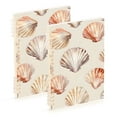 thumbnail image 1 of FORMRS 1-Subject Spiral Notebook 8" x 5" College Ruled 60 Refillable Sheet, 2 Pack, Purple Seashell, 1 of 7